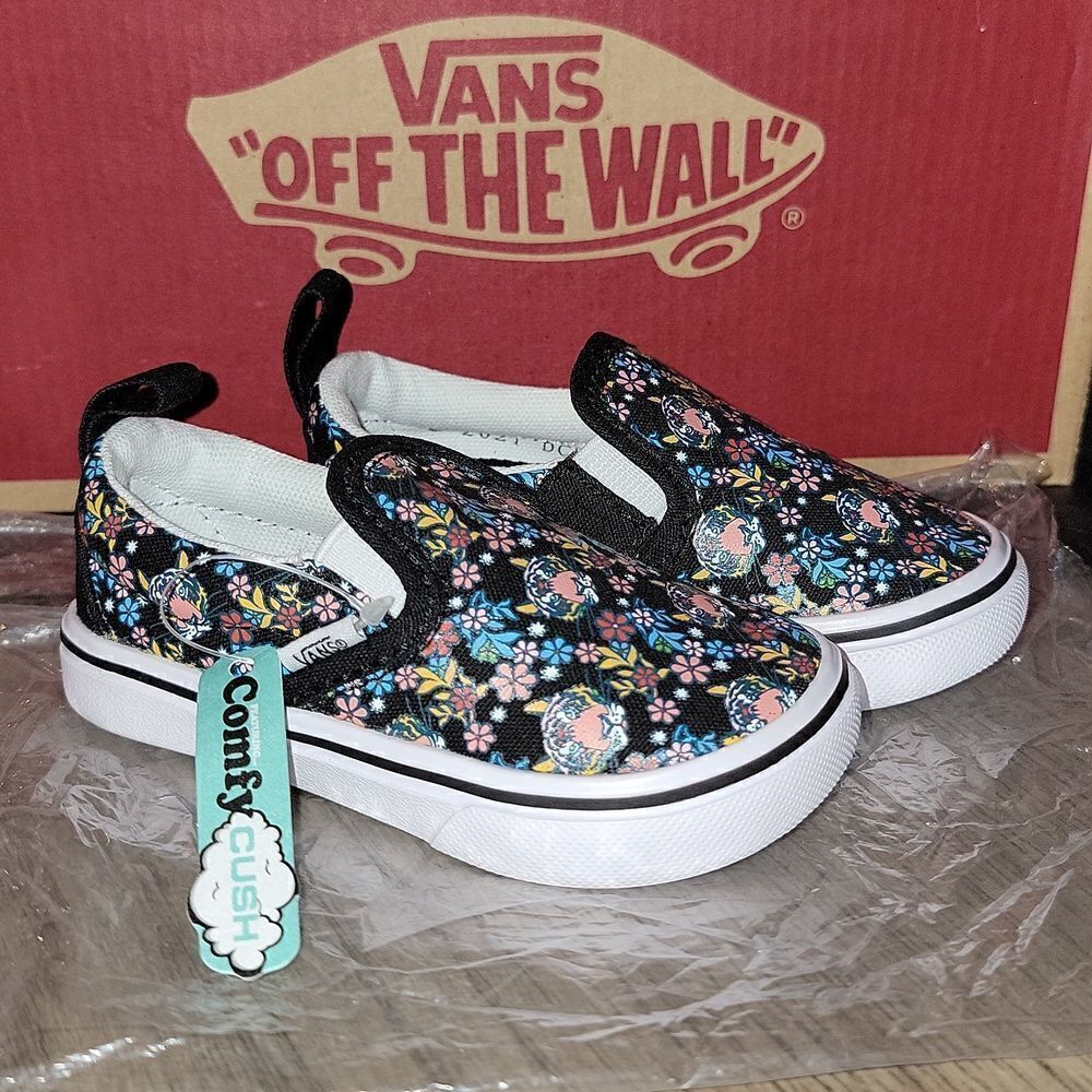 VANS ProjectCAT Protect Tigers Discovery Rare ComfyCush Slip On V Shoes Size 5